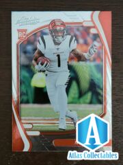 2021 Absolute Football Ja’marr Chase Rookie Card #105 Cincinnati Bengals